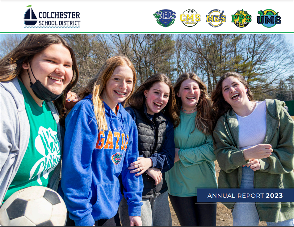 Cover of the 2022 CSD Report to the Community.